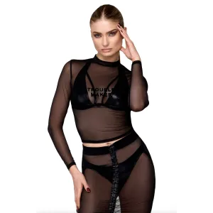 F391 Troublemaker Bralette schwarz von Noir Handmade