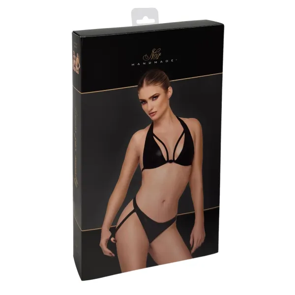 F391 Troublemaker Bralette schwarz von Noir Handmade | Fesselliebe.de