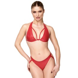 F392 Troublemaker Bralette rot von Noir Handmade | Fesselliebe.de