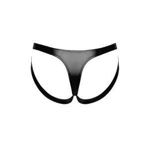 F393 Troublemaker Strappy Panties schwarz von Noir Handmade