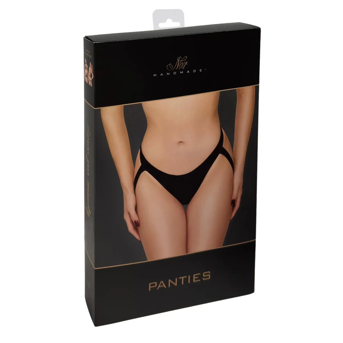 F393 Troublemaker Strappy Panties schwarz von Noir Handmade | Fesselliebe.de