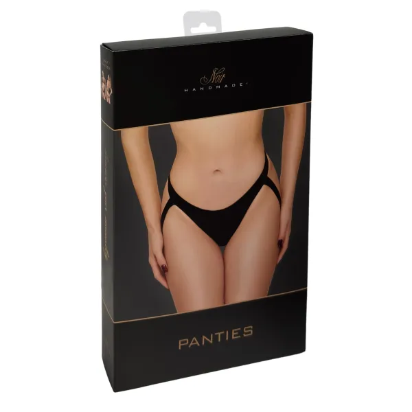 F393 Troublemaker Strappy Panties schwarz von Noir Handmade | Fesselliebe.de