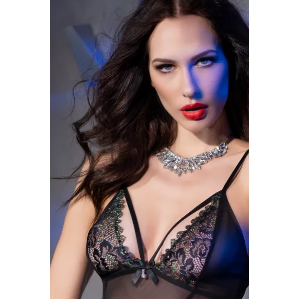 Chemise Cr4417 Schwarz von Chilirose | Fesselliebe.de