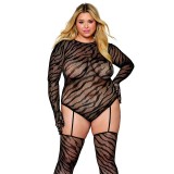Bodystocking Dr0420 Schwarz von Dreamgirl | Fesselliebe.de
