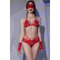 Spitzen-Set Cr4608 Rot von Chilirose