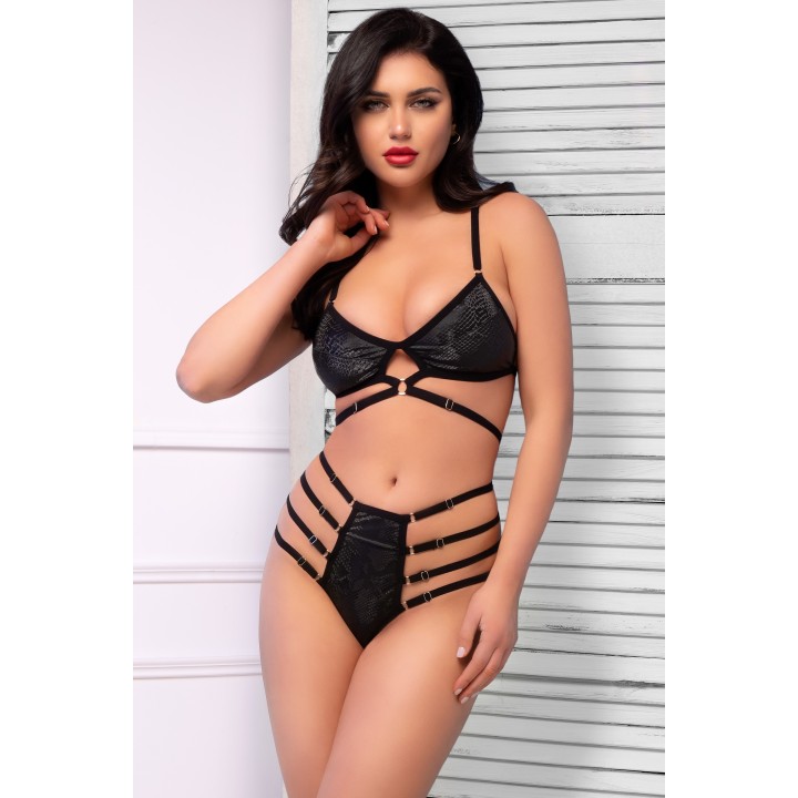 Snake-Set Cr4637 Schwarz von Chilirose | Fesselliebe.de