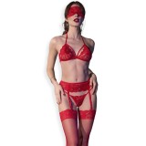 Spitzen-Set Cr4467 Rot von Chilirose | Fesselliebe.de