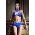 Spitzen-Set Cr3786 Blau von Chilirose