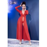 Langes Kleid Cr4421 Rot von Chilirose | Fesselliebe.de