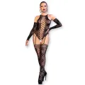 Bodystocking Cr4657 Schwarz von Chilirose