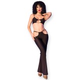 Sexy Top + Leggings Cr4851 Schwarz | Fesselliebe.de