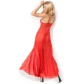 Langes Babydoll Cr3470 Rot von Chilirose
