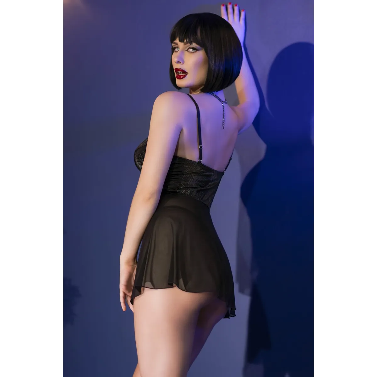 Corsagen-Set Cr4612 Schwarz von Chilirose | Fesselliebe.de