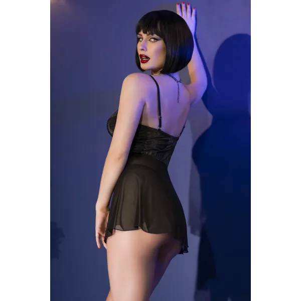 Corsagen-Set Cr4612 Schwarz von Chilirose | Fesselliebe.de