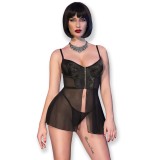 Corsagen-Set Cr4612 Schwarz von Chilirose | Fesselliebe.de
