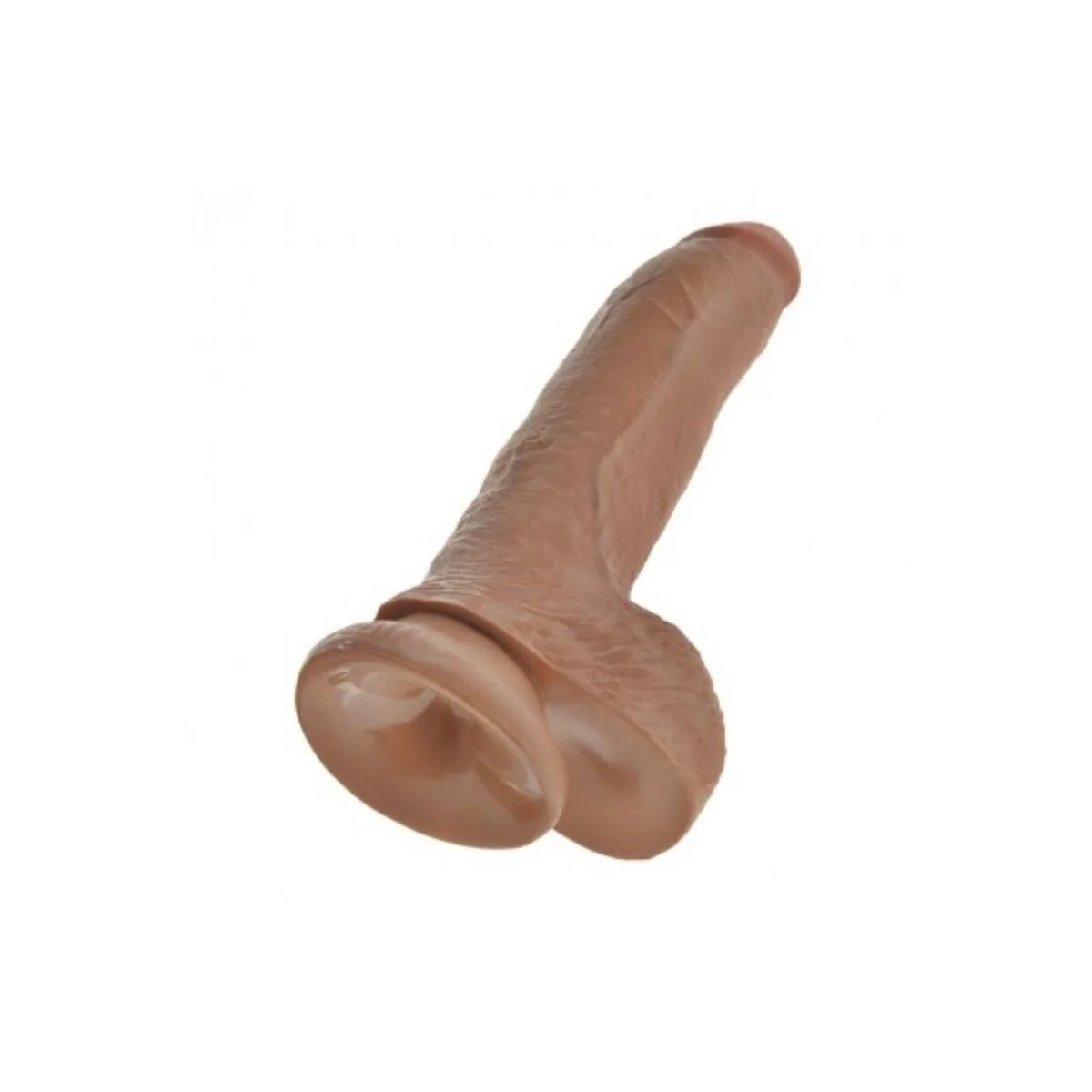 Realistischer Dildo mit Hoden 22,8 cm von King Cock