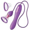 Ultimate Pleasure Max Saugschlauch mit Stimulierender Zunge Lila von Fantasy For Her