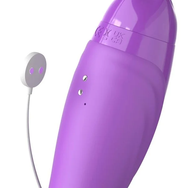 Ultimate Pleasure Max Saugschlauch mit Stimulierender Zunge Lila von Fantasy For Her