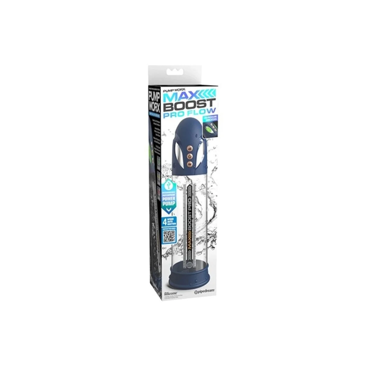 Max Boost Pro Flow Blaue Vakuumpumpe 30,5 cm von Pump Worx