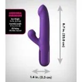 Super Sonix Thruster Rabbit Vibrator Lila von Fantasy For Her