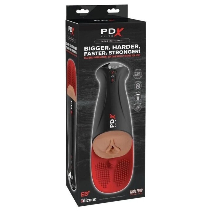 Fap-O-Matic Pro Xl Automatischer Vibrations-Stroker Braun 34,9 cm von Pdx Elite