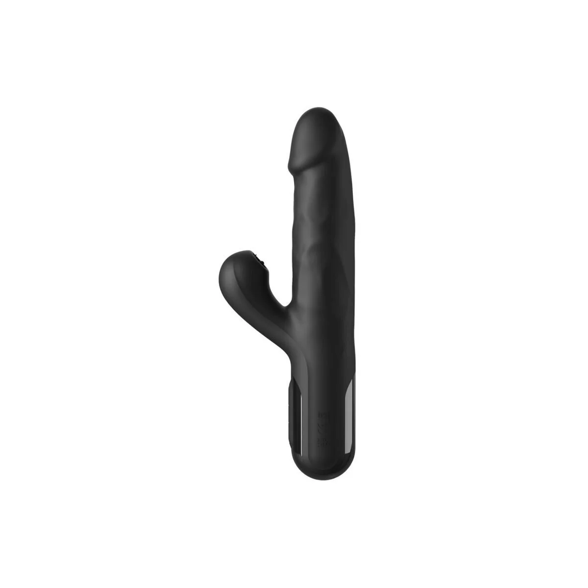 Sonix Silikon-Thruster-Hase-Vibrator Schwarz von Fetish Fantasy Series