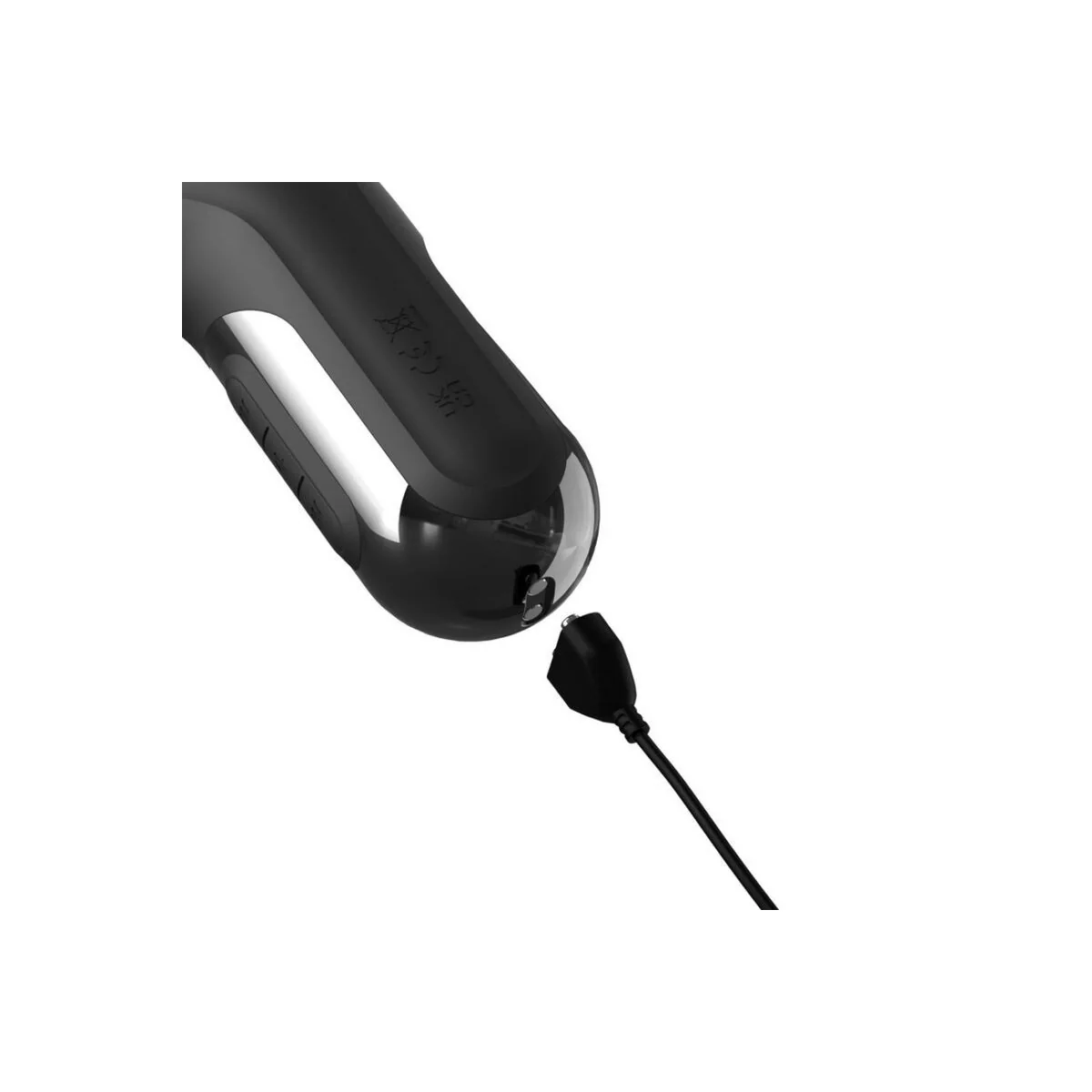 Sonix Silikon-Thruster-Hase-Vibrator Schwarz von Fetish Fantasy Series