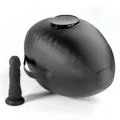 aufblasbarer Liebesball mit Dildo, Schwarz, 41,9 cm von Fetish Fantasy Series
