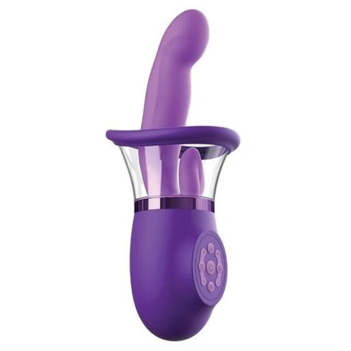 Ultimate Pleasure Pro Plus Hase-Vibrator Lila 20,3 cm von Fantasy For Her