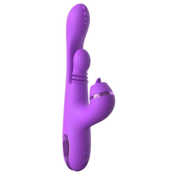 Intimotion Pulse Pro Vibe Rabbit Vibrator Lila von Fantasy For Her