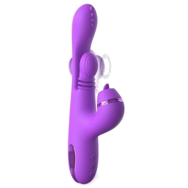 Intimotion Pulse Pro Vibe Rabbit Vibrator Lila von Fantasy For Her