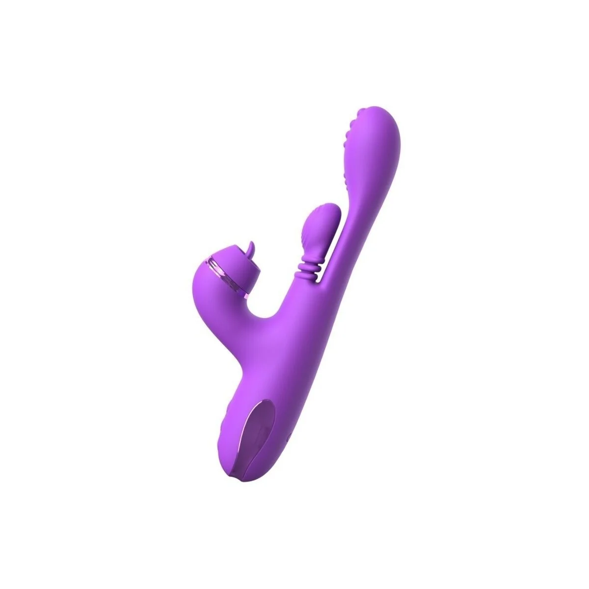 Intimotion Pulse Pro Vibe Rabbit Vibrator Lila von Fantasy For Her