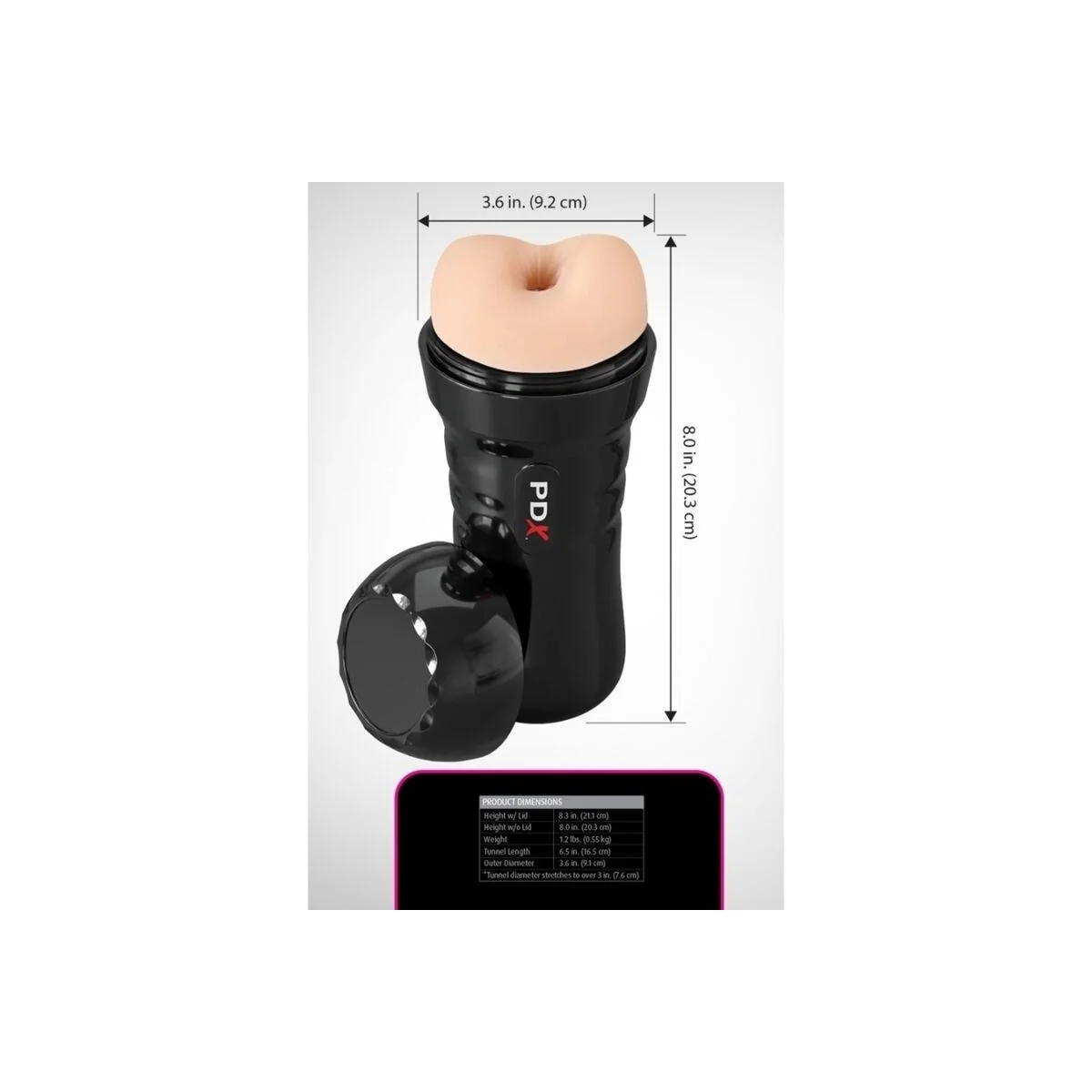 Wet Bussies Super Bangin' Butthole Anal Stroker 20,8 cm von Pdx Extreme