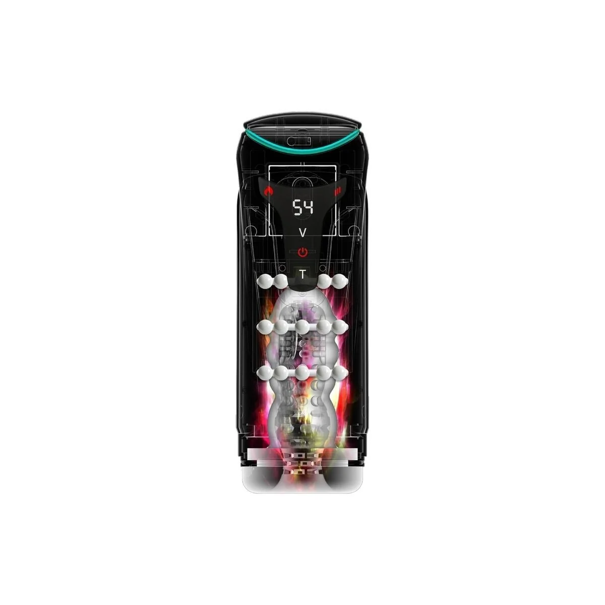 Moto-Bator Pro Thrusting Stroker Automatischer Vibrations- und Wärme-Masturbator 26,5 cm von Pdx Elite