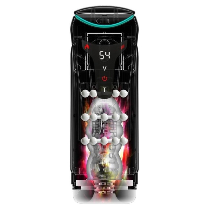 Moto-Bator Pro Thrusting Stroker Automatischer Vibrations- und Wärme-Masturbator 26,5 cm von Pdx Elite