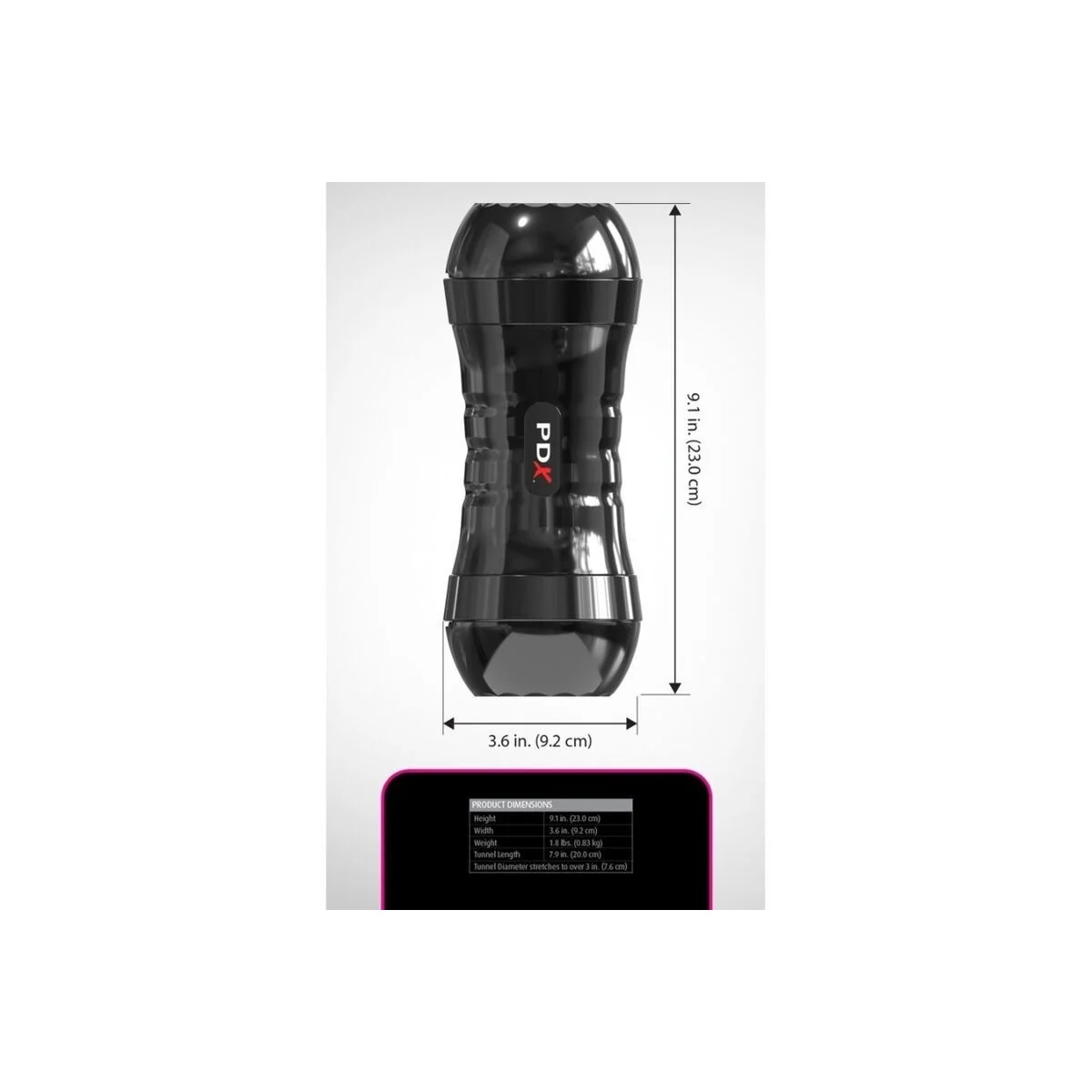 Wet Pussies Super Flip-A-Pussy Over Reversible Stroker 21,6 cm von Pdx Extreme