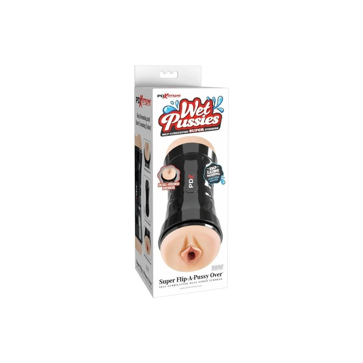 Wet Pussies Super Flip-A-Pussy Over Reversible Stroker 21,6 cm von Pdx Extreme