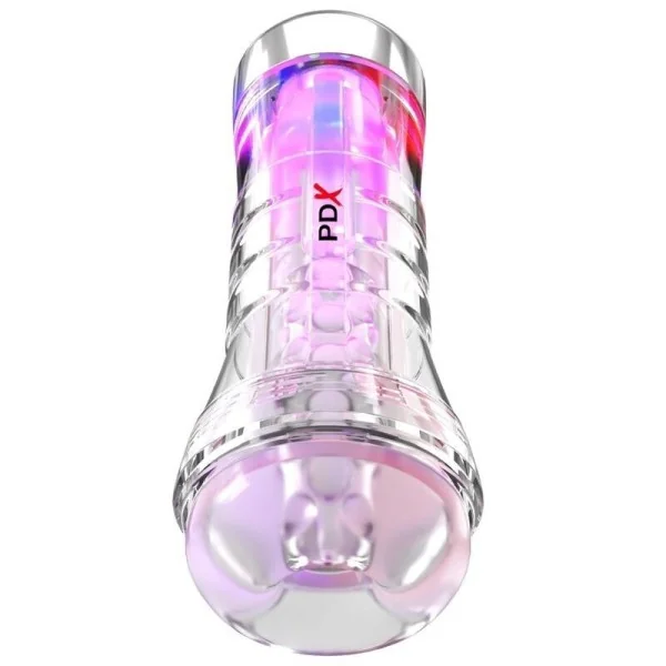Viewtube Xxl Led Transparent Stroker 27,3 cm von Pdx Elite