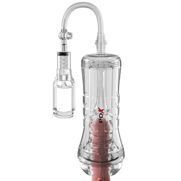 Viewtube Vac Xxl Transparenter Stroker mit Saugpumpe 27,3 cm von Pdx Elite