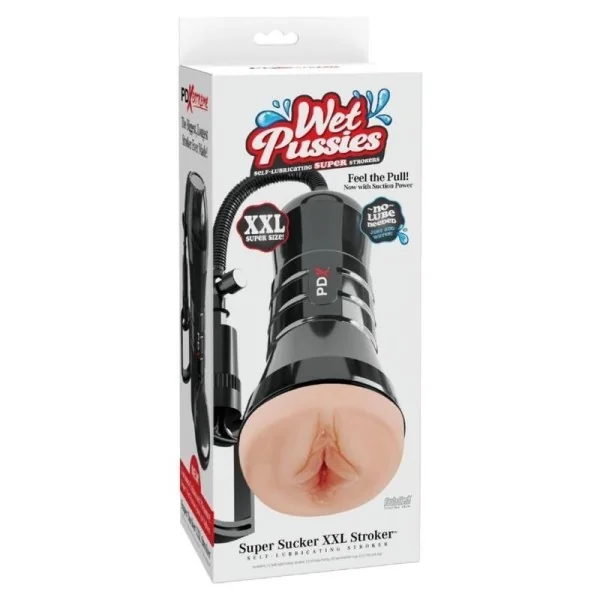 Wet Pussies Super Sucker Xxl Leichter Vagina-Stroker mit Saugfunktion 27,3 cm von Pdx Extreme