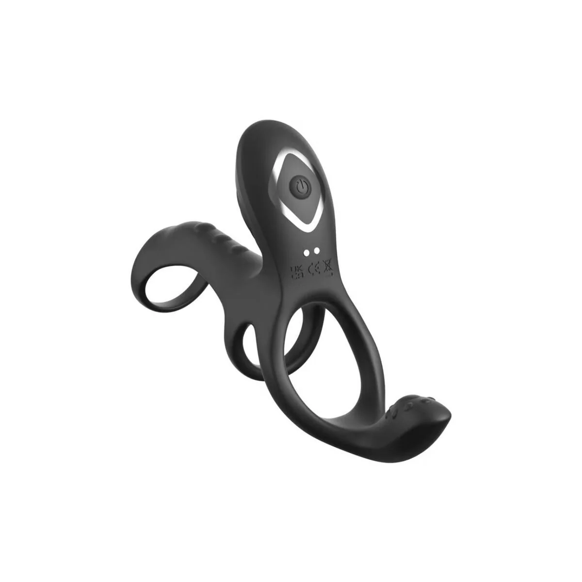 Ultimativer Paar-Cage-Max-Vibrations-Penisring 19,5 cm von Fantasy C-Ringz