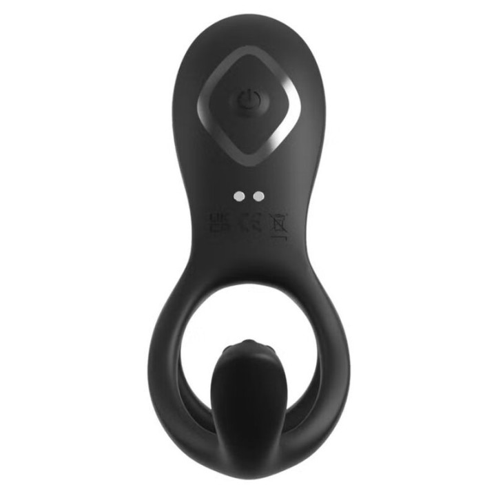 Ultimativer Paar-Cage-Max-Vibrations-Penisring 19,5 cm von Fantasy C-Ringz