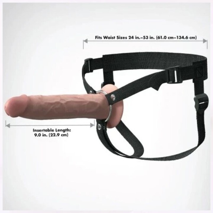Realistic Hollow Strap-On 24,1 cm von Fantasy X-Tensions