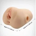 Realistischer Vagina-Pussy-Poounder-Squeeze-Stroker 18 cm von Pdx Plus+