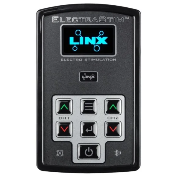 Linx ZweikAnal-Elektrostimulator mit App und mit Fernbedienung von Electrastim | Fesselliebe.de