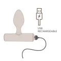 Wiederaufladbarer Mini-Zauberstab mit 16 Funktionen, Pfingstrosenrosa von Rocks-Off