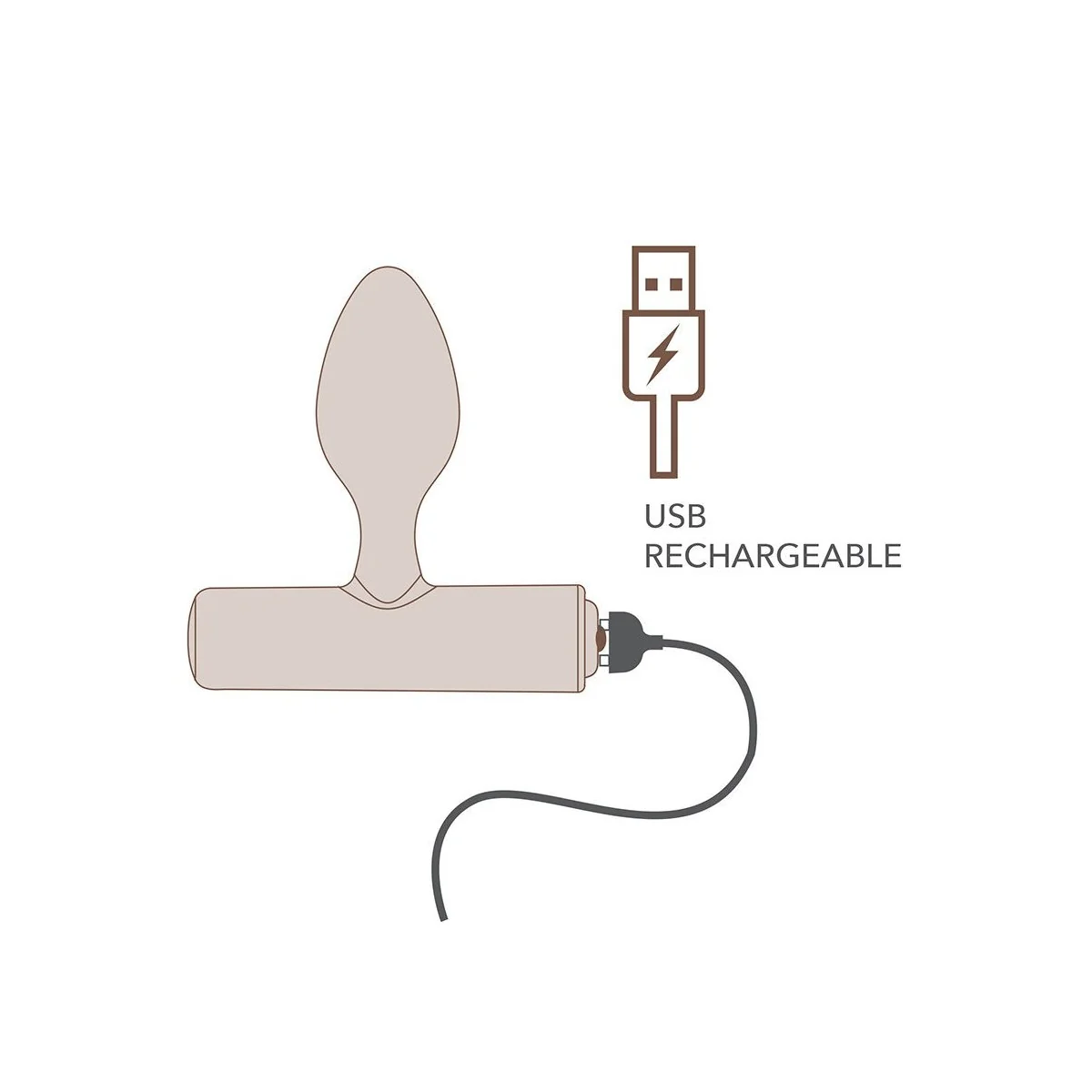 Wiederaufladbarer Mini-Zauberstab mit 16 Funktionen, Pfingstrosenrosa von Rocks-Off