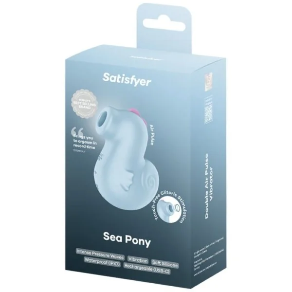 Sea Pony Vibrador & Estimulador Air Pulse von Satisfyer Air Pulse