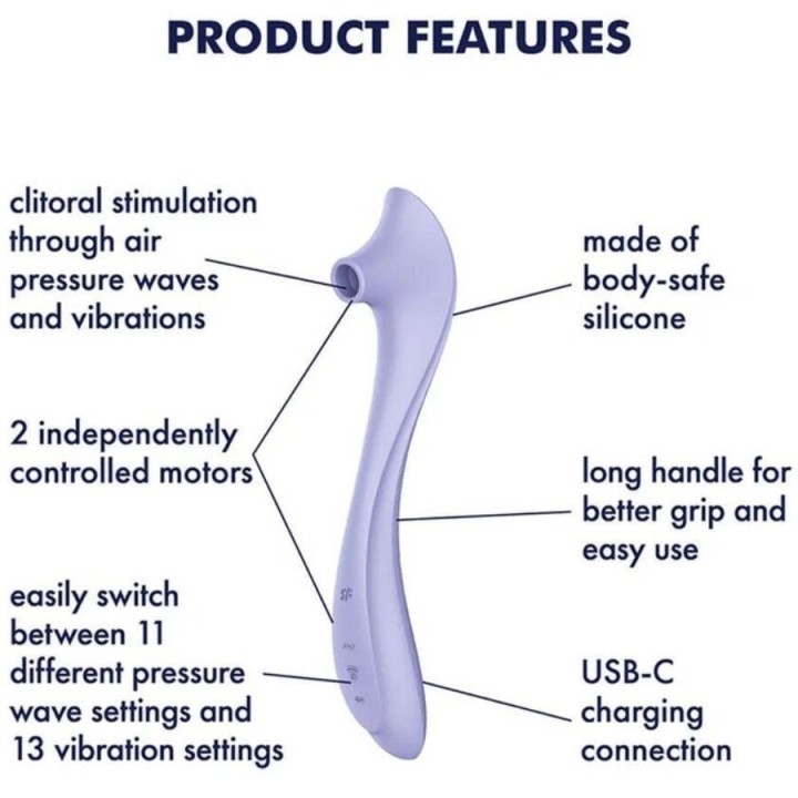 Easy Lover Vibrador & Estimulador Air Pulse von Satisfyer Air Pulse