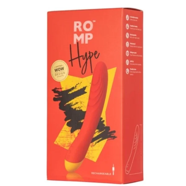 Hype Multifunktions-G-Punkt-Vibrator Rot von Romp